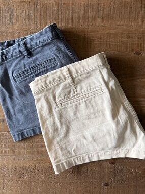 Two pairs of express shorts, size 4